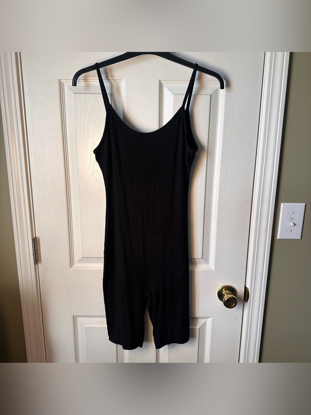 Fashion Nova Black Romper Size Small